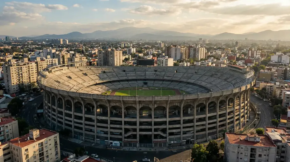 Estadio Azteca i Mexico City, vært for VM 2026 åbningskampen