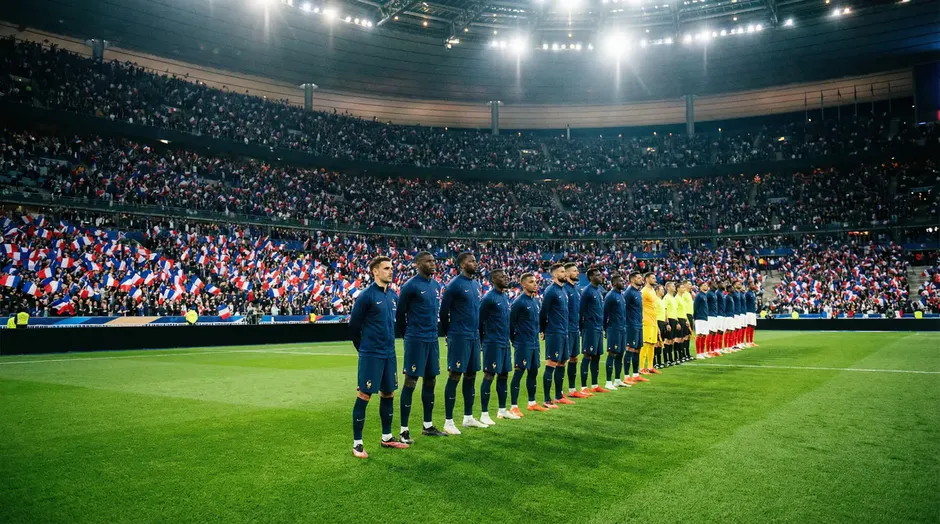 Det franske landshold med Kylian Mbappé som titelfavorit til VM 2026
