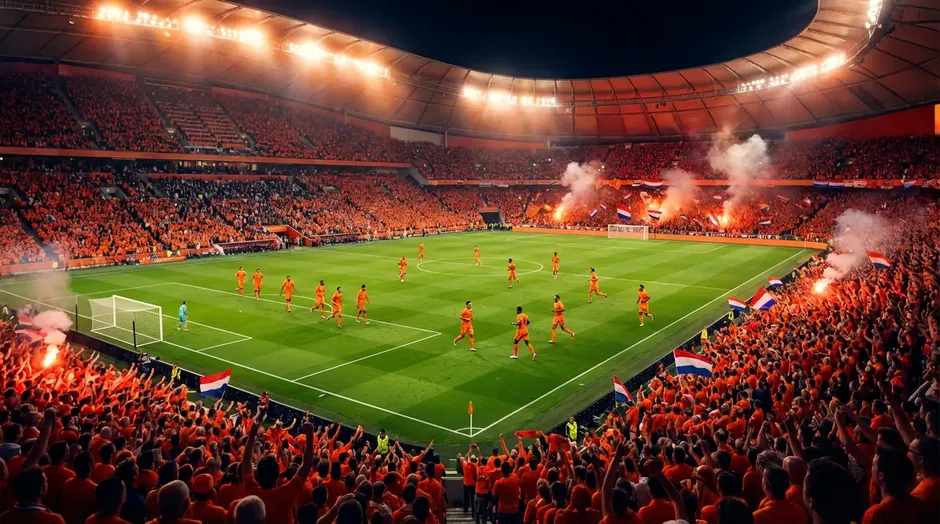Det hollandske landshold Oranje i gruppe F med Sverige ved VM 2026