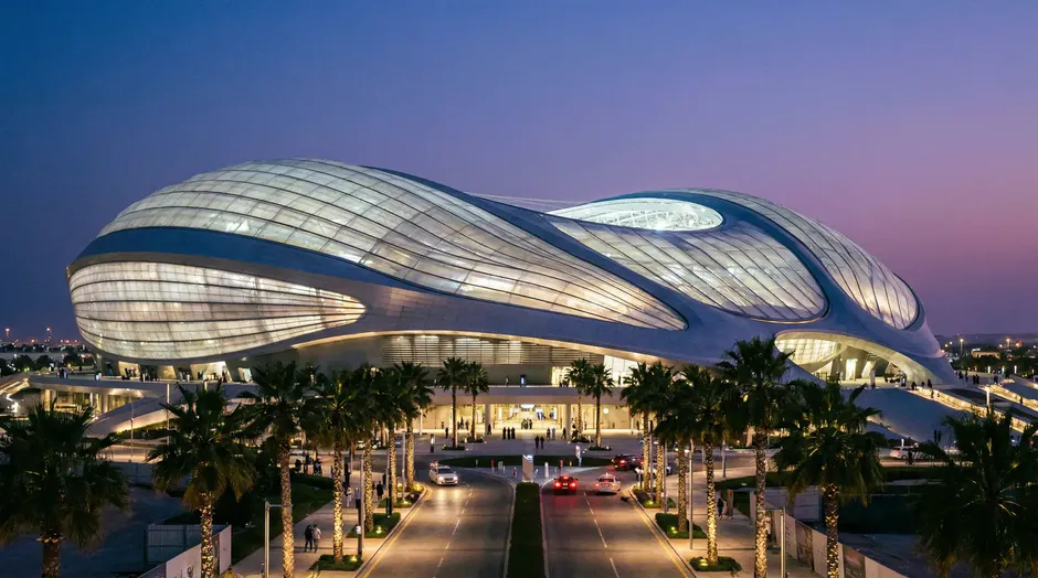 SoFi Stadium i Los Angeles, en af VM 2026 hovedarenærne