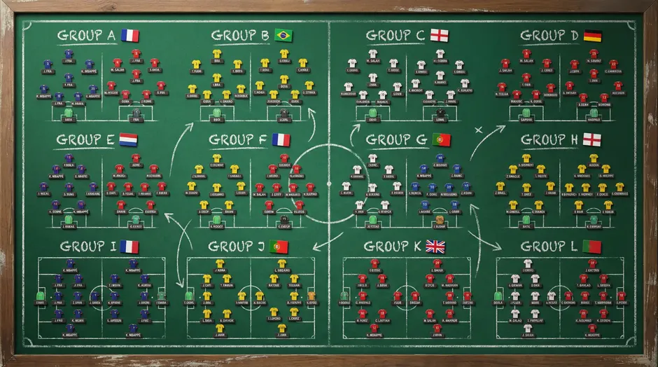 Forudsigelser og analyse af alle 12 VM 2026 grupper med vurdering af hvem der kvalificerer sig